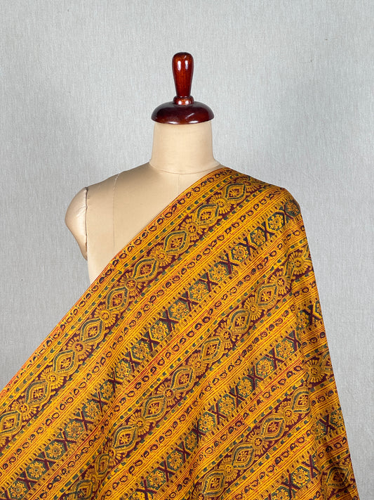 Block Printed Kalamkari  Cotton Fabrics