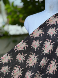 Digital Printed 40 Lee Raw Linen Fabric