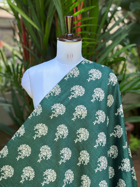 Printed Cotton Satin Fabric