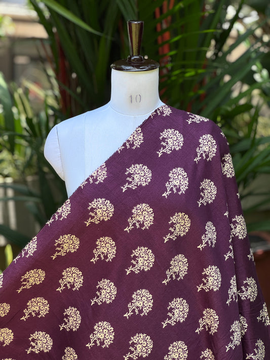 Printed Cotton Satin Fabric