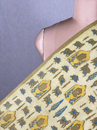 Dabu Vanaspati Handblock Printed Cotton Fabrics