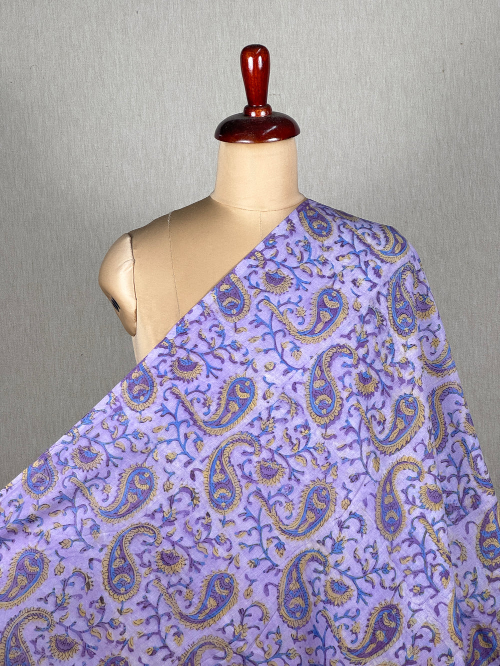 Dabu Vanaspati Handblock Printed Cotton Fabrics