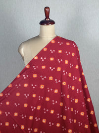 Bandhani Cambric Cotton Fabrics