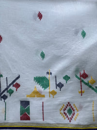 Bengal Jamdani Cotton Fabric