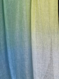 4D Ombré Dyed Gauze Linen Fabric