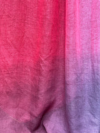 4D Ombré Dyed Gauze Linen Fabric