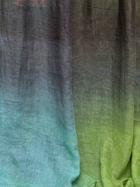 4D Ombré Dyed Gauze Linen Fabric