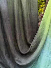 4D Ombré Dyed Gauze Linen Fabric