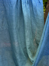 4D Ombré Dyed Gauze Linen Fabric