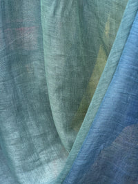 4D Ombré Dyed Gauze Linen Fabric