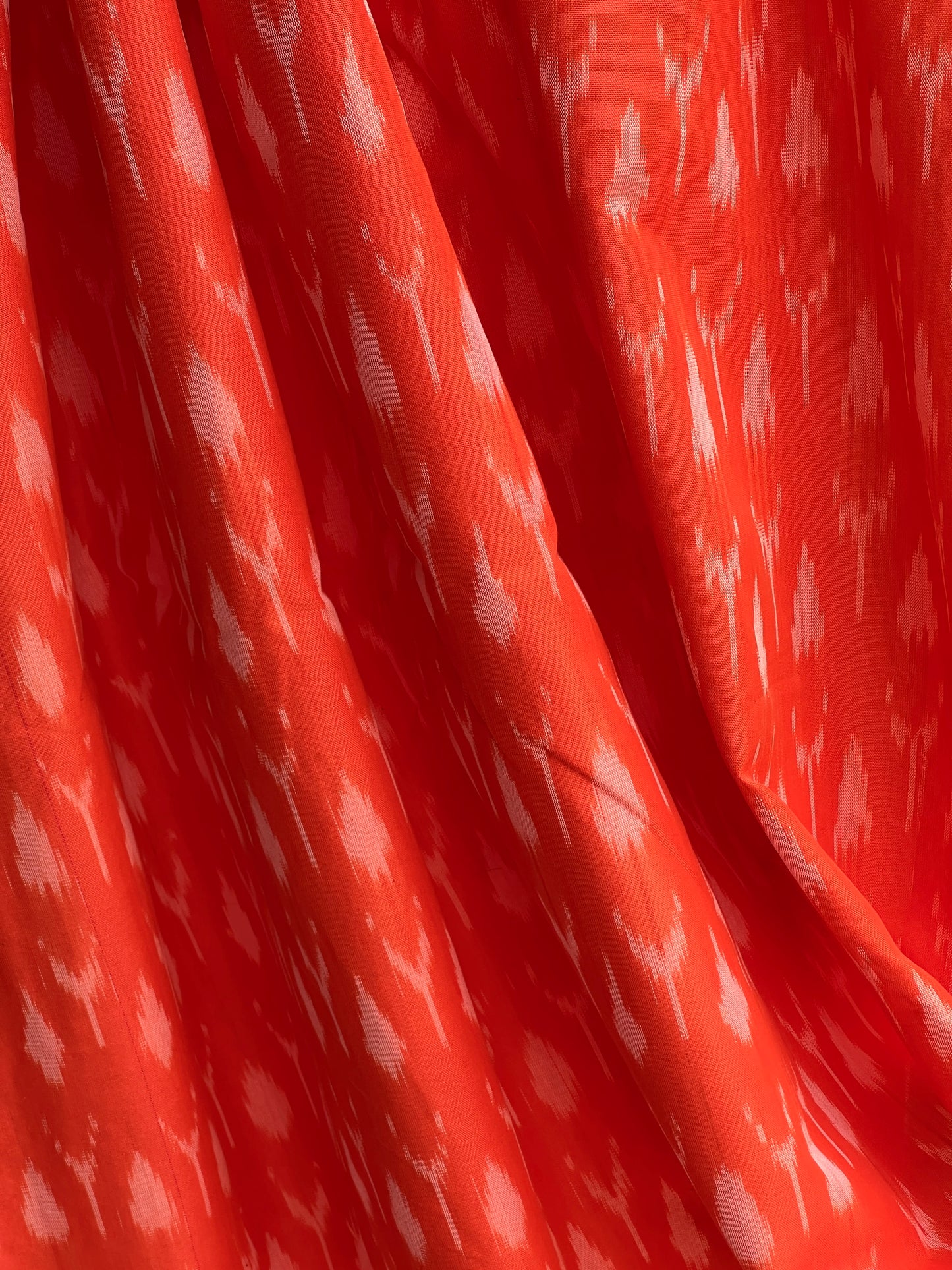 Silk by Cotton Ikat Fabrics