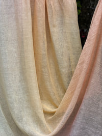 4D Ombré Dyed Gauze Linen Fabric