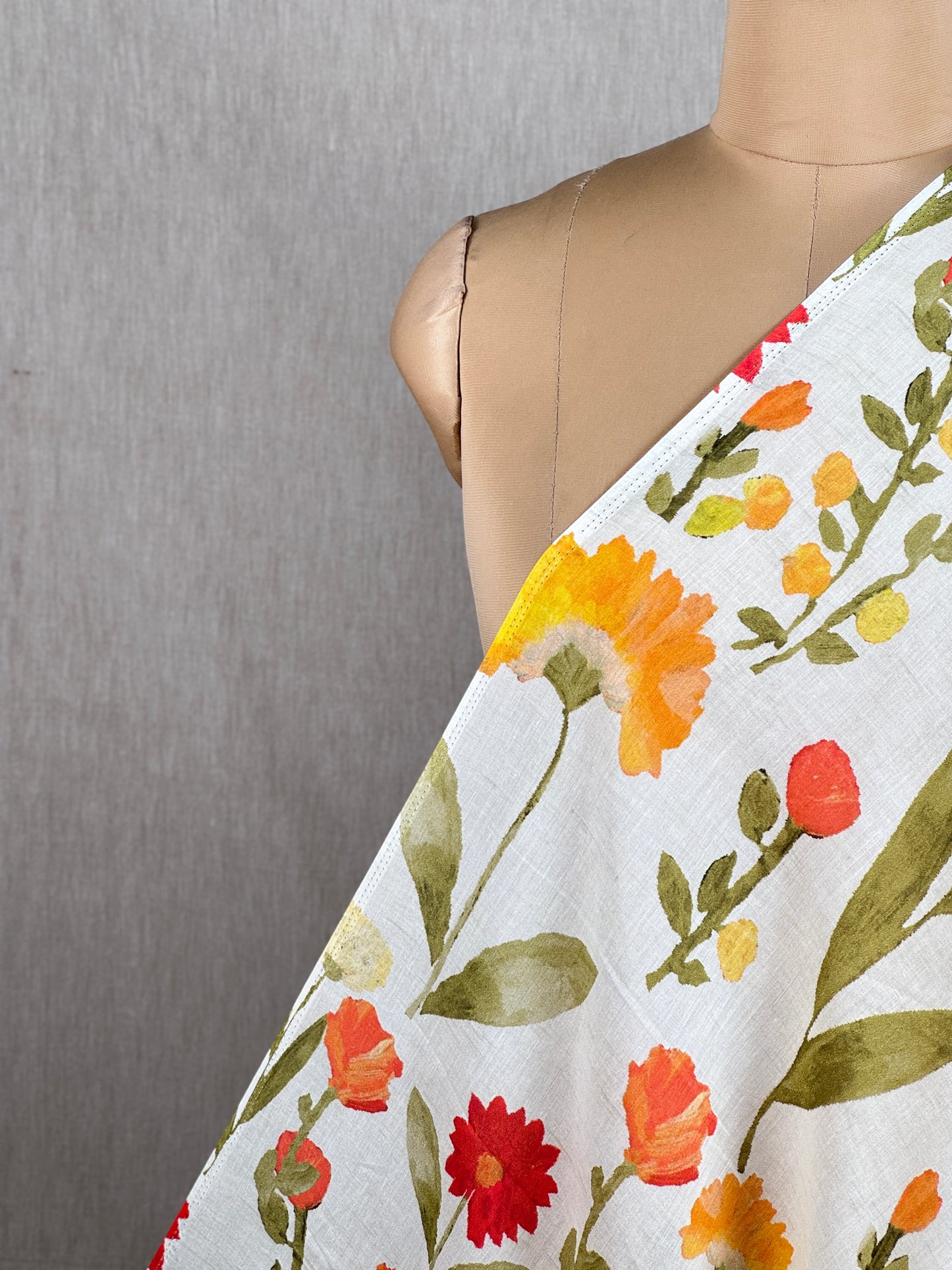 Digital Printed Mulmul Cotton  Fabric