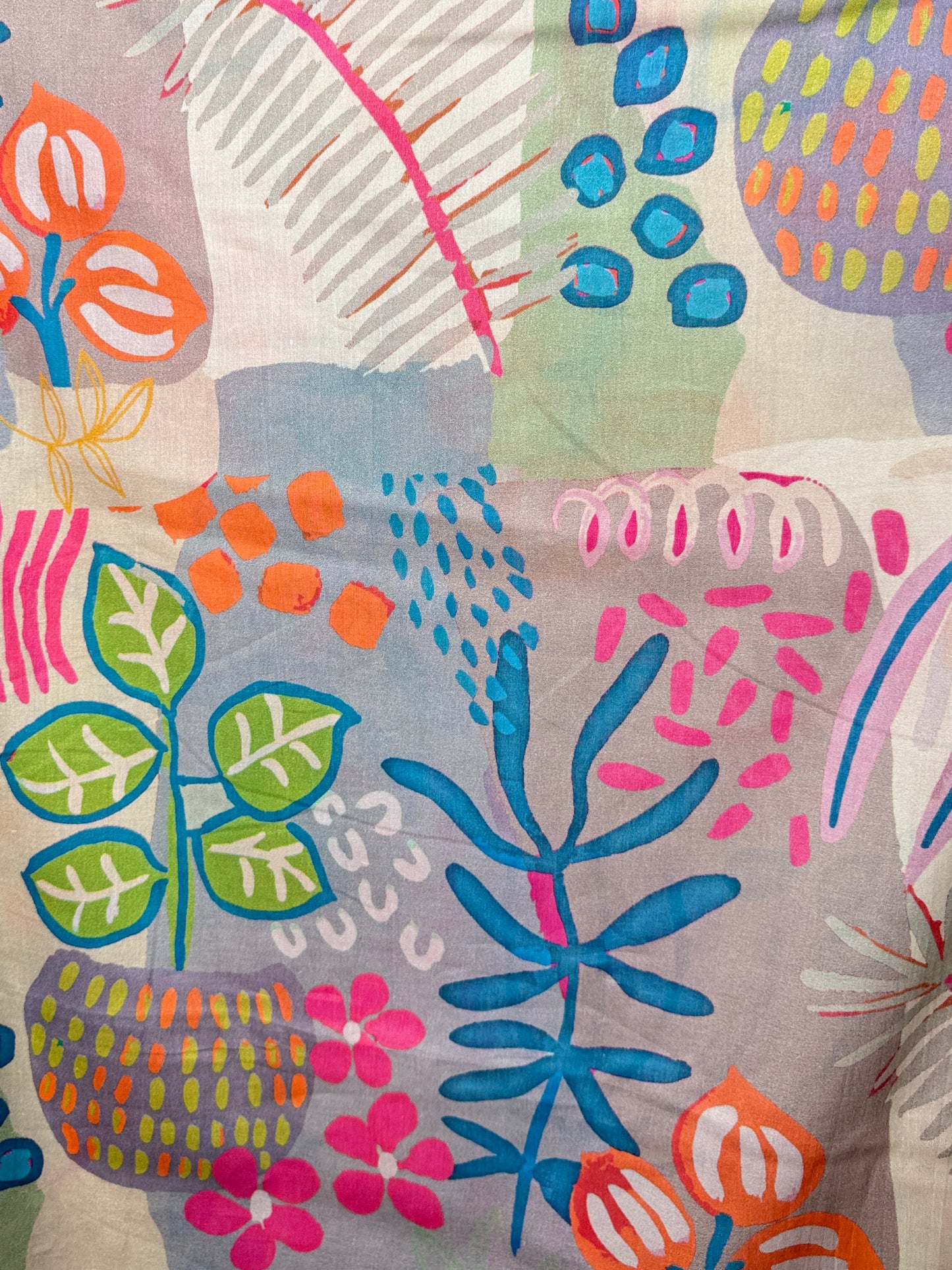 Digital Printed Mulmul Cotton  Fabric