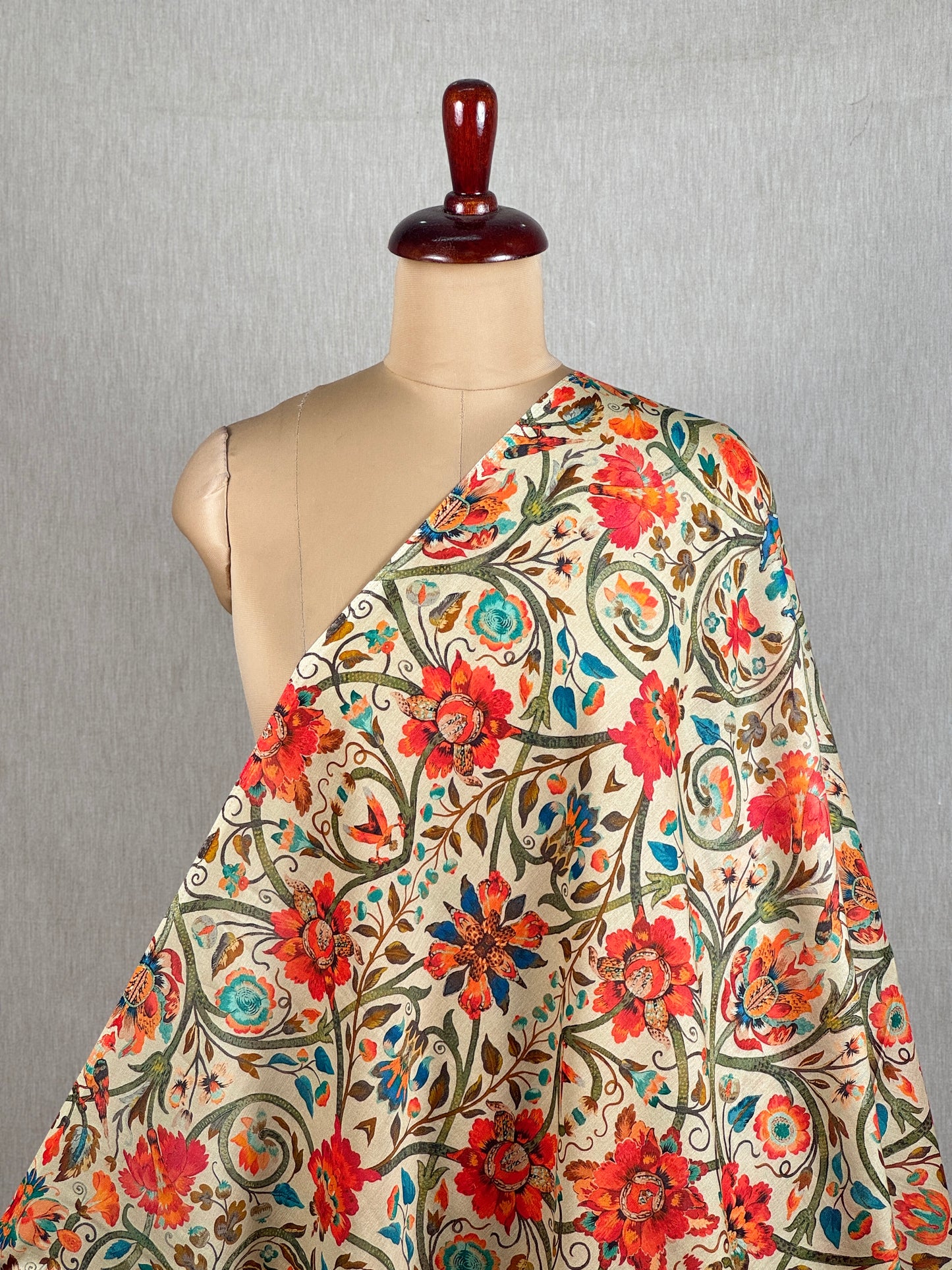 Digital Printed Mulmul Cotton  Fabric