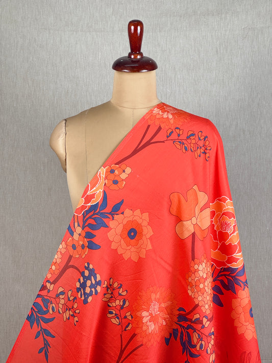 Digital Printed Mulmul Cotton  Fabric