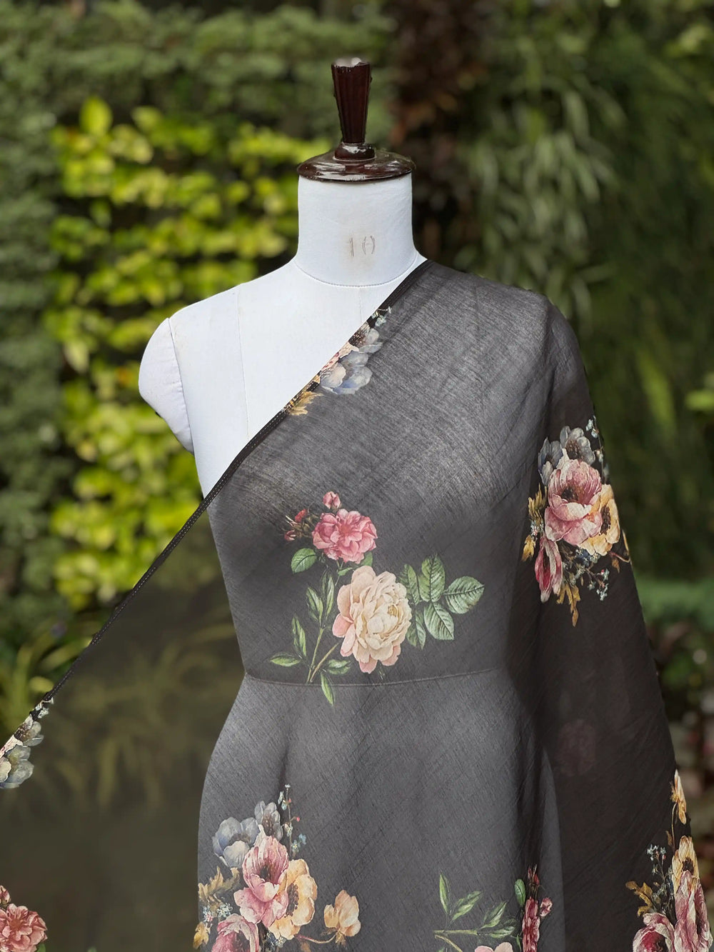 Digital Printed Banarasi Mul Chanderi Fabric