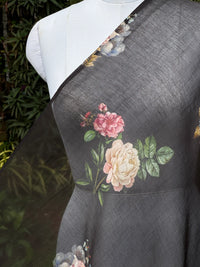 Digital Printed Banarasi Mul Chanderi Fabric