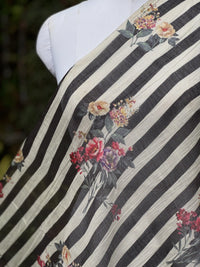 Digital Printed Banarasi Mul Chanderi Fabric