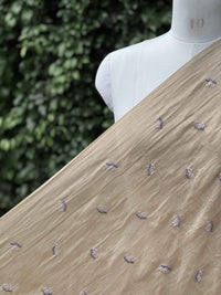 Embroidered 40gm Banarasi Chanderi Fabrics