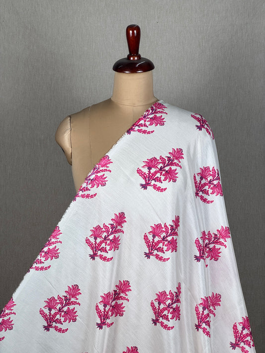 Printed Muslin Fabric