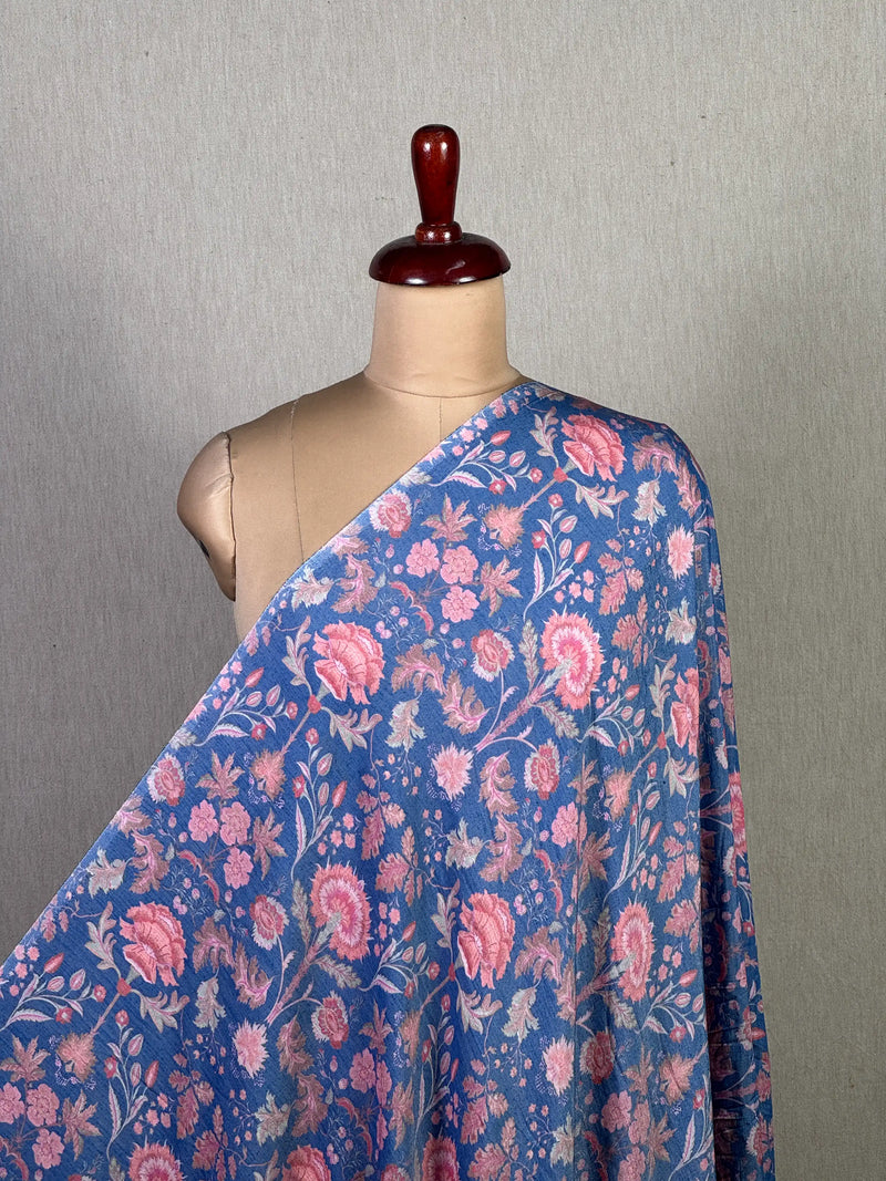 Digital Printed Viscose Slub Cotton Fabrics