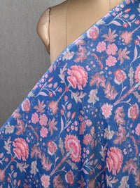 Digital Printed Viscose Slub Cotton Fabrics