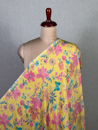 Digital Printed Viscose Slub Cotton Fabrics