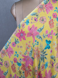 Digital Printed Viscose Slub Cotton Fabrics