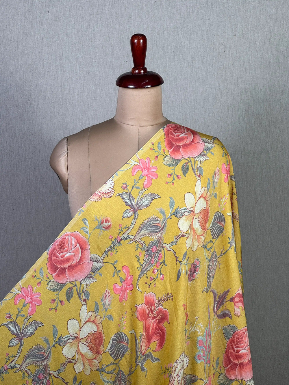 Digital Printed Viscose Slub Cotton Fabrics