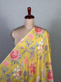 Digital Printed Viscose Slub Cotton Fabrics