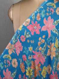 Digital Printed Viscose Slub Cotton Fabrics
