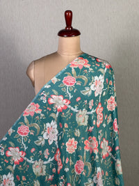Digital Printed Viscose Slub Cotton Fabrics