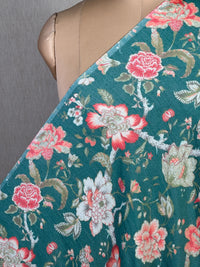 Digital Printed Viscose Slub Cotton Fabrics