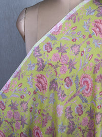 Digital Printed Viscose Slub Cotton Fabrics