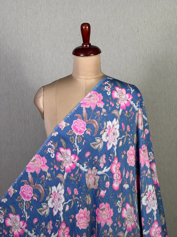 Digital Printed Viscose Slub Cotton Fabrics