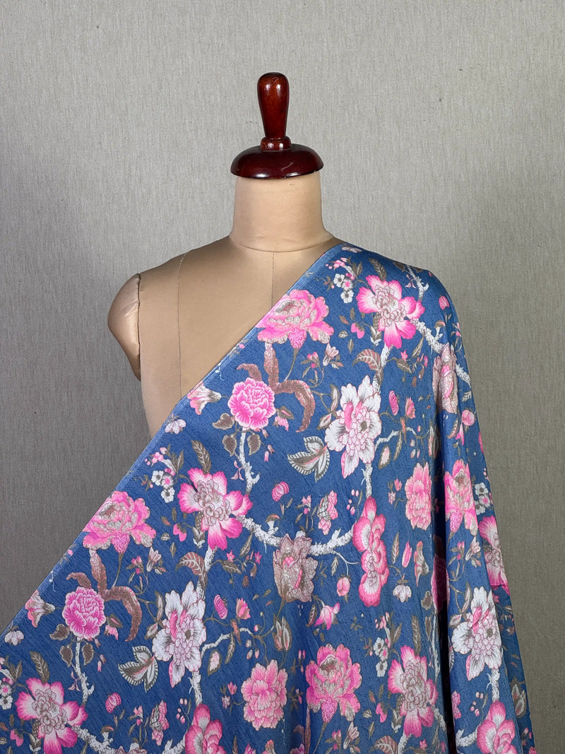 Digital Printed Viscose Slub Cotton Fabrics