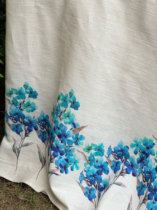 Digital printed kora fabric