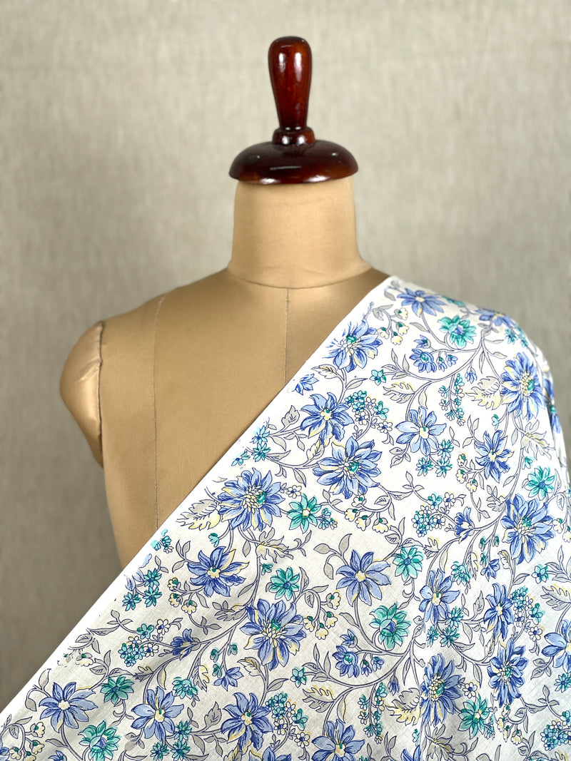 Printed Mulmul Cotton  Fabric