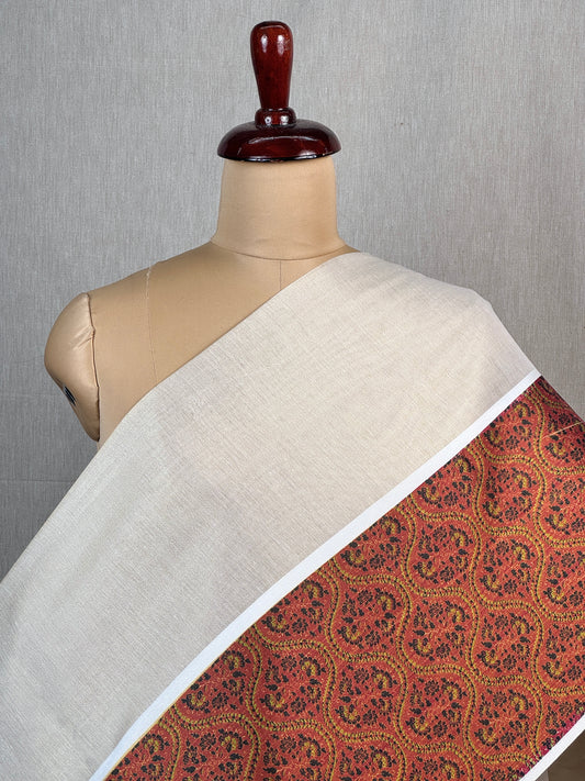 Digital Ajrak printed Cotton Tissue