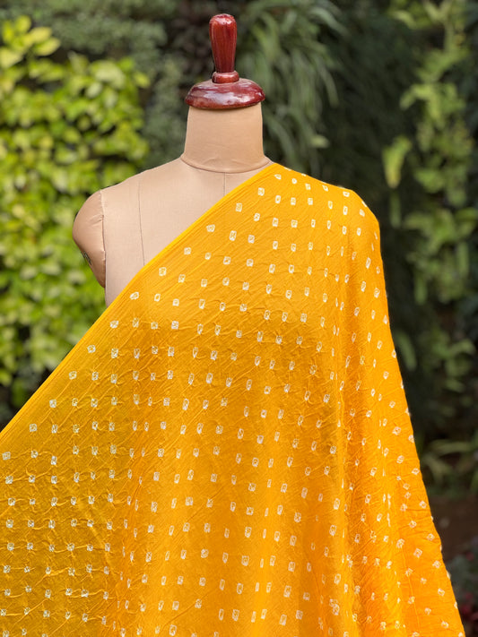 Bandhani Mul Cotton Fabric