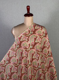 Printed Muslin Fabric