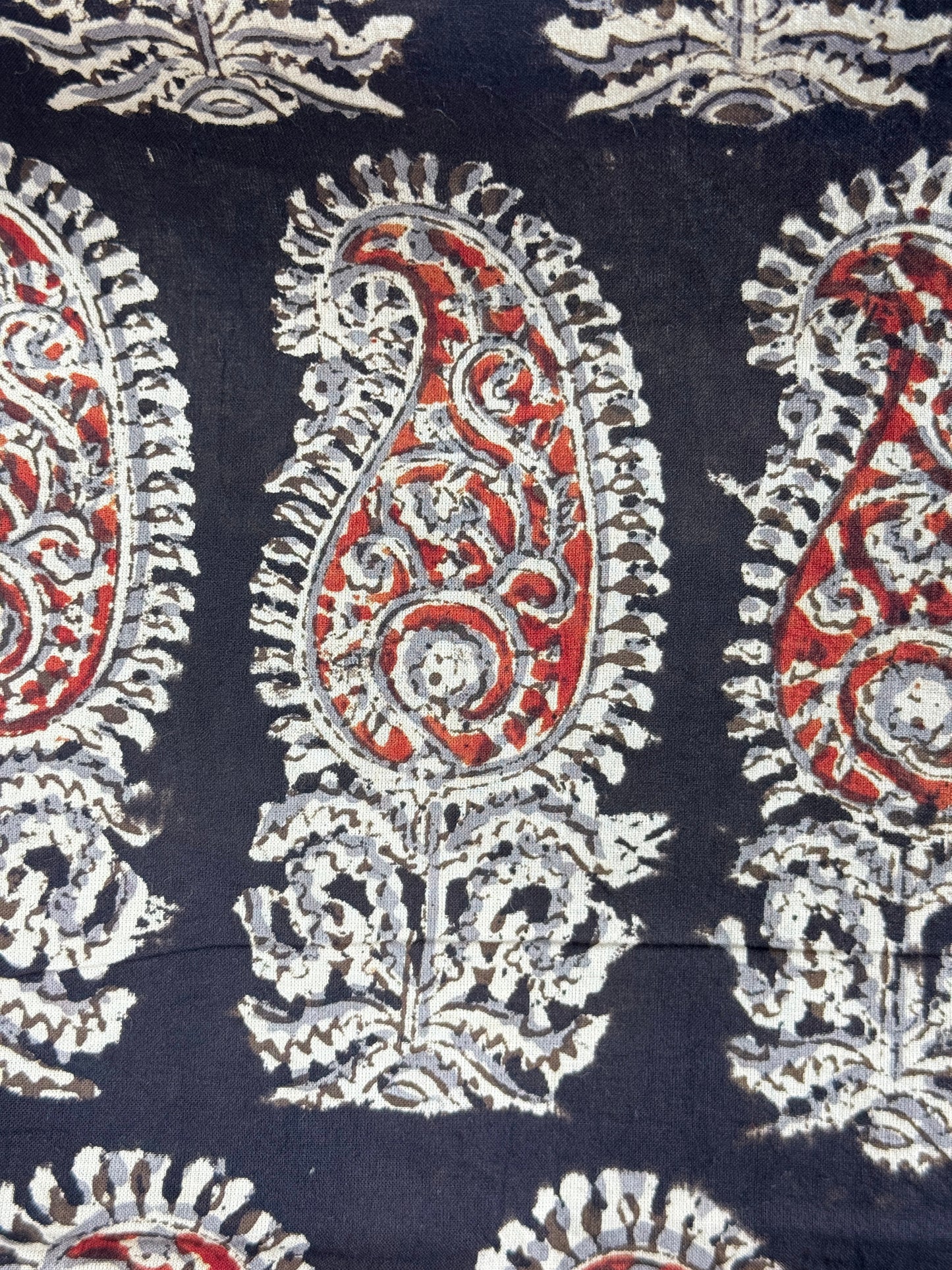Kalamkari Printed  Cambric Cotton Fabric