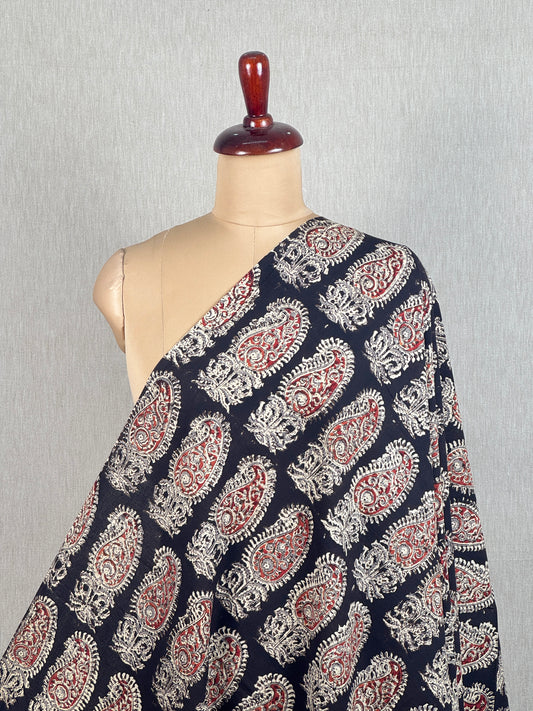 Kalamkari Printed  Cambric Cotton Fabric