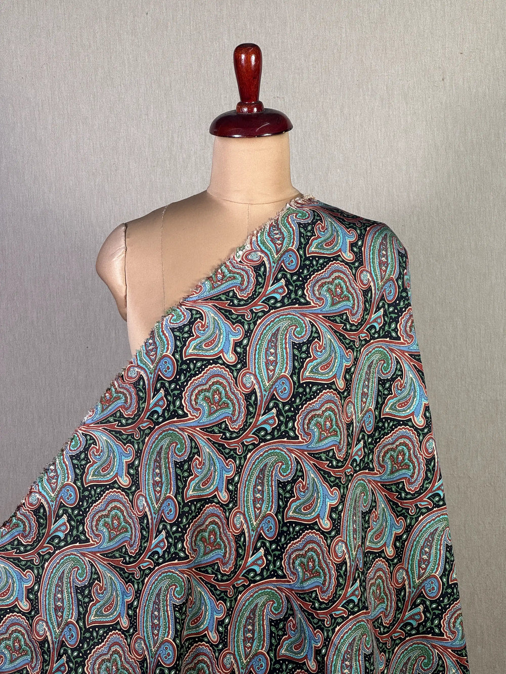 Printed Muslin Fabric