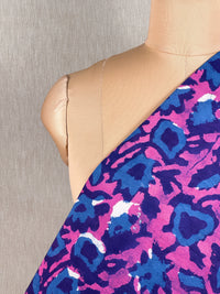 Ajrakh Dabu Block-printed Hakoba Cotton Fabric