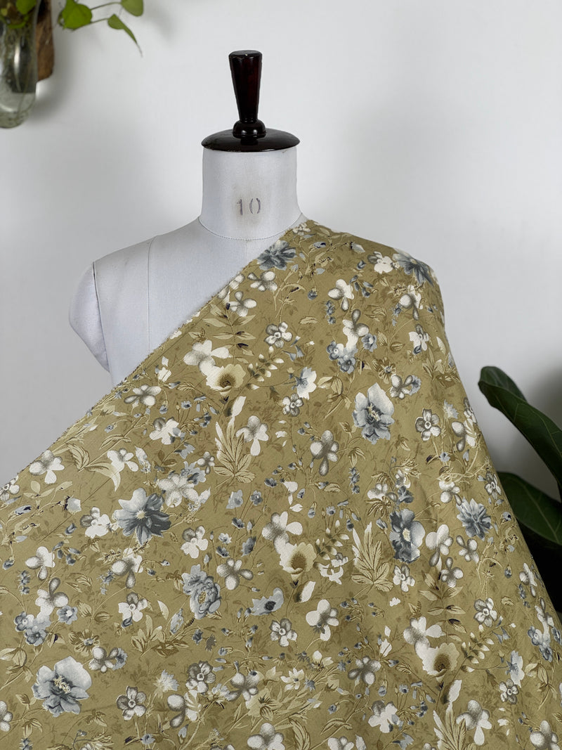 Printed Muslin Fabric