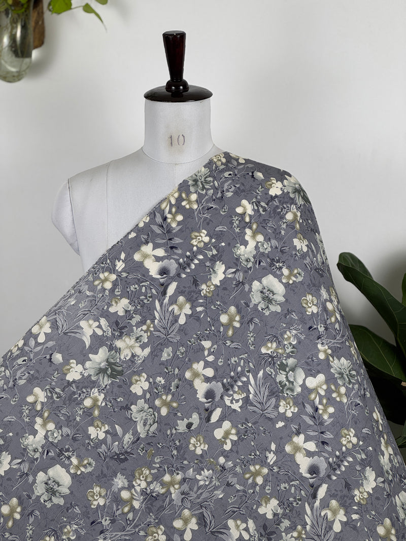 Printed Muslin Fabric