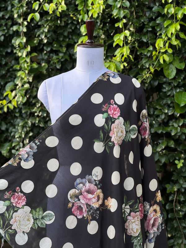 Digital Printed Muslin Fabric