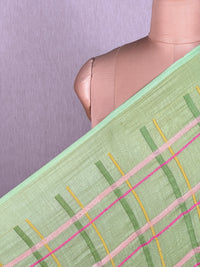Embroidered 40gm Banarasi Chanderi Fabrics